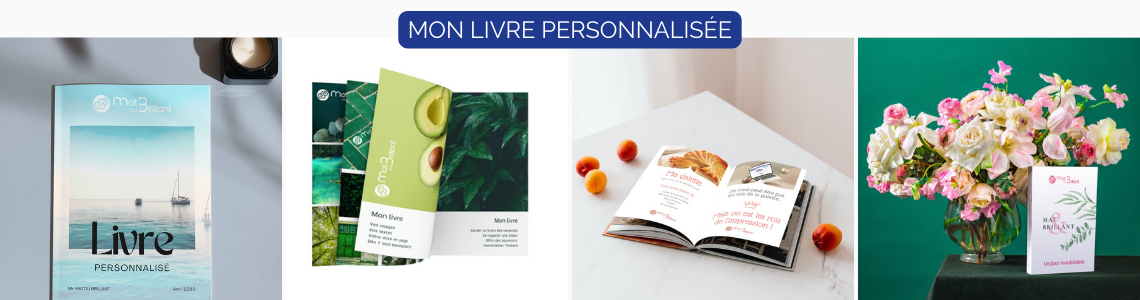 Livre personnalisé, dès 1 seul ex